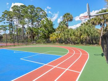 Basketball Court and Walking Track at Floresta, Jupiter